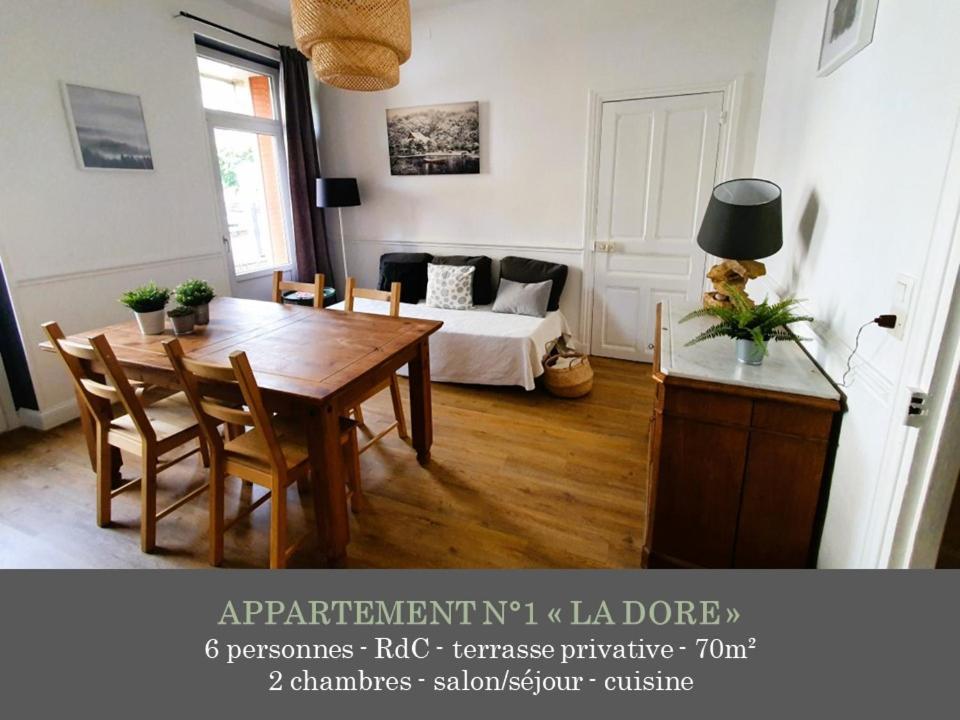 La Maison Des Familles 10 Appartements Le Mont-Dore Exterior photo
